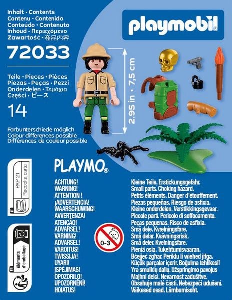Produktbild: PLAYMOBIL 72033 Abenteurer