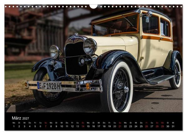 Produktbild: Faszination Oldtimer und Autolegenden (Wandkalender 2027 DIN A3 quer), CALVENDO Monatskalender