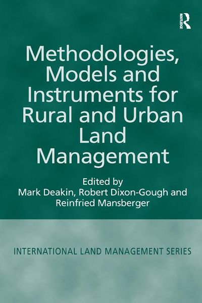 Produktbild: Methodologies, Models and Instruments for Rural and Urban Land Management