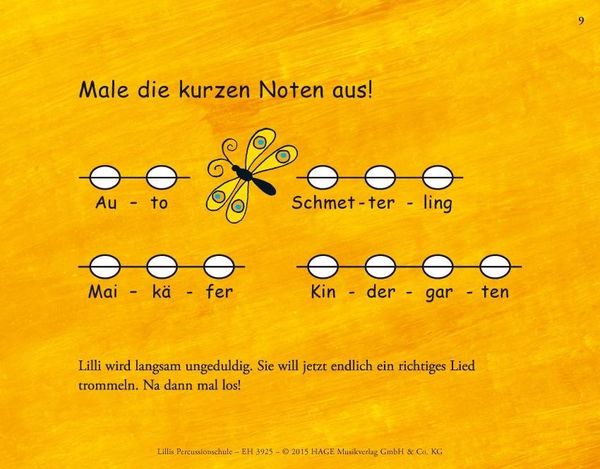 Produktbild: Lillis Percussionschule (mit CD)