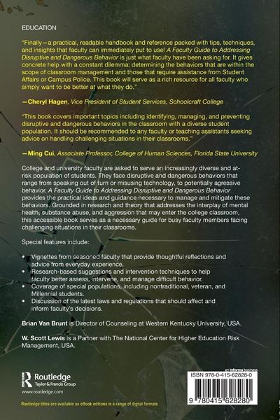 Produktbild: A Faculty Guide to Addressing Disruptive and Dangerous Behavior