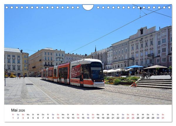 Produktbild: Stra&szlig;enbahnen in Europa (Wandkalender 2026 DIN A4 quer), CALVENDO Monatskalender