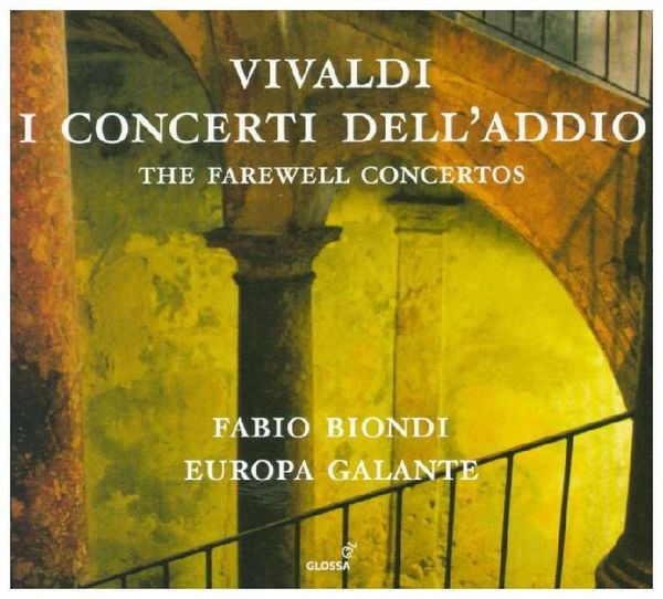 Produktbild: Europa Galante: Vivaldi/I Concerti Dell'Addio