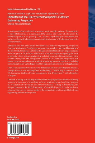 Produktbild: Embedded and Real Time System Development: A Software Engineering Perspective
