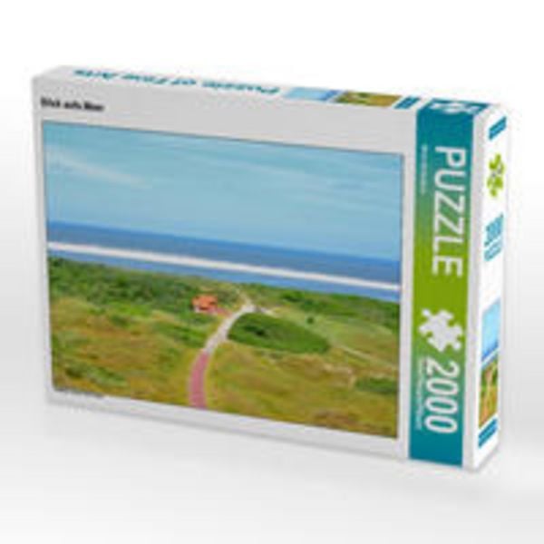 CALVENDO Puzzle Blick aufs Meer 2000 Teile Lege-Größe 90 x 67 cm Foto-Puzzle Bild von Nina Schwarze