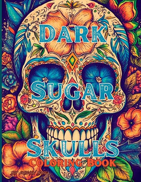 Produktbild: Dark Sugar Skulls Coloring Book