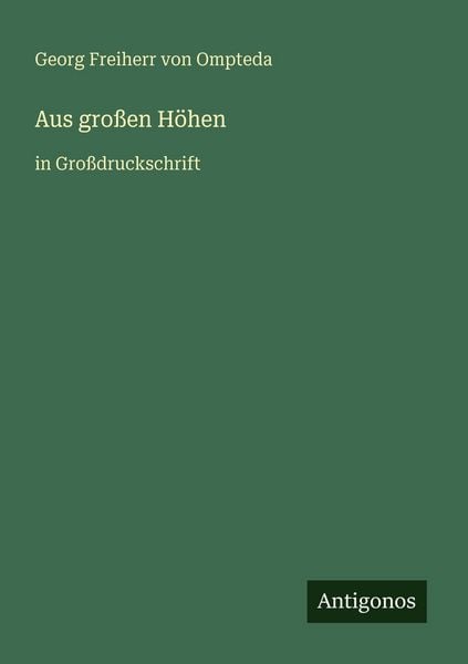 Produktbild: Aus gro&szlig;en H&ouml;hen