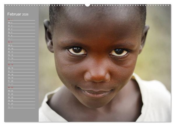 Produktbild: Kinder aus den Kulturen unserer Welt (hochwertiger Premium Wandkalender 2026 DIN A2 quer), Kunstdruck in Hochglanz