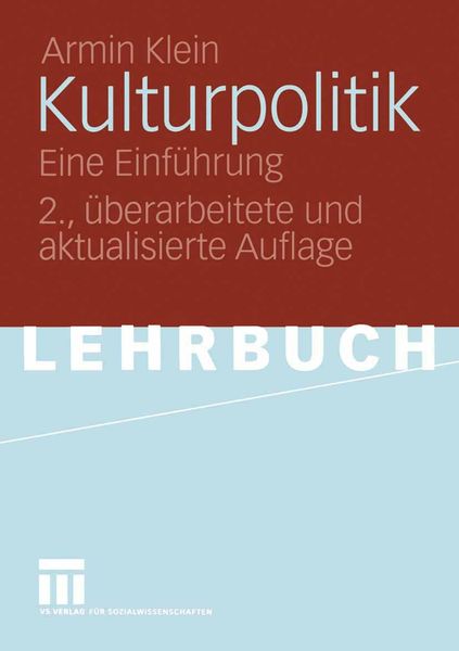 Produktbild: Kulturpolitik