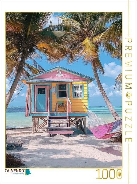Produktbild: CALVENDO Puzzle Karibik | 1000 Teile Lege-Gr&ouml;&szlig;e 64x48cm Foto-Puzzle f&uuml;r gl&uuml;ckliche Stunden