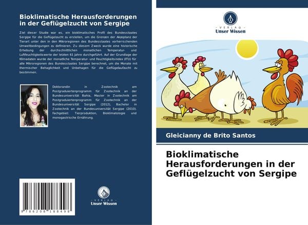 Bioklimatische Herausforderungen in der Geflügelzucht von Sergipe, Taschenbuch von Gleicianny de Brito Santos, Verlag Unser Wissen, 9786208188498