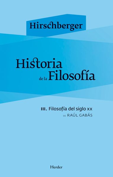 Produktbild: Historia de la filosof&iacute;a III