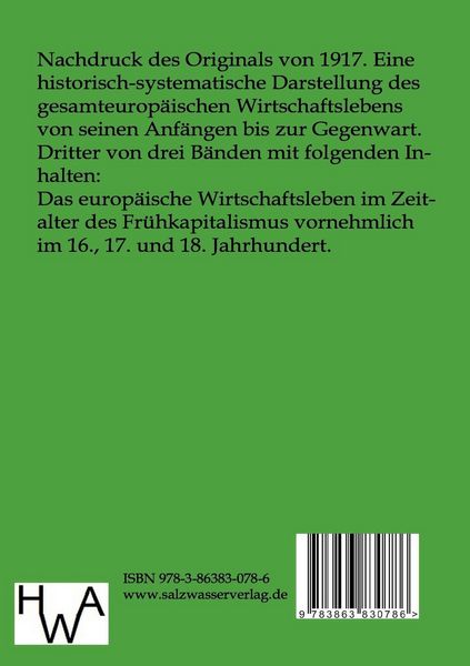 Produktbild: Der moderne Kapitalismus