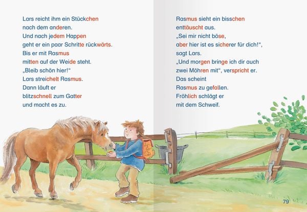 Produktbild: Leserabe Sonderausgaben - Die schönsten Pferdegeschichten - Silbe für Silbe lesen lernen