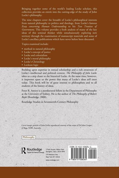 Produktbild: The Philosophy of John Locke