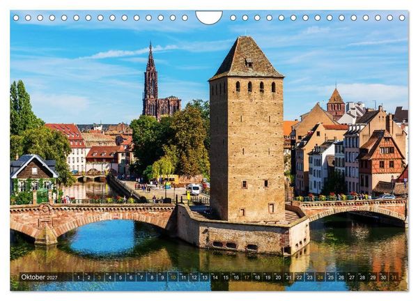 Produktbild: Stra&szlig;burg - ein fotografischer Streifzug (Wandkalender 2027 DIN A4 quer), CALVENDO Monatskalender