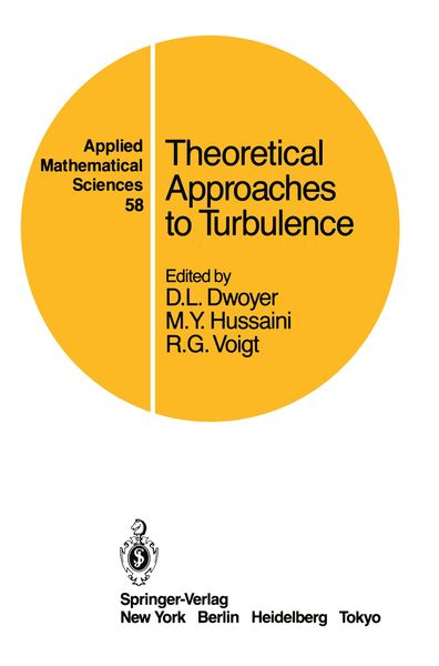 Produktbild: Theoretical Approaches to Turbulence