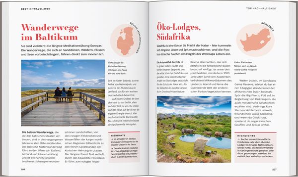 Produktbild: LONELY PLANET Reisef&uuml;hrer Lonely Planet Best in Travel 2024