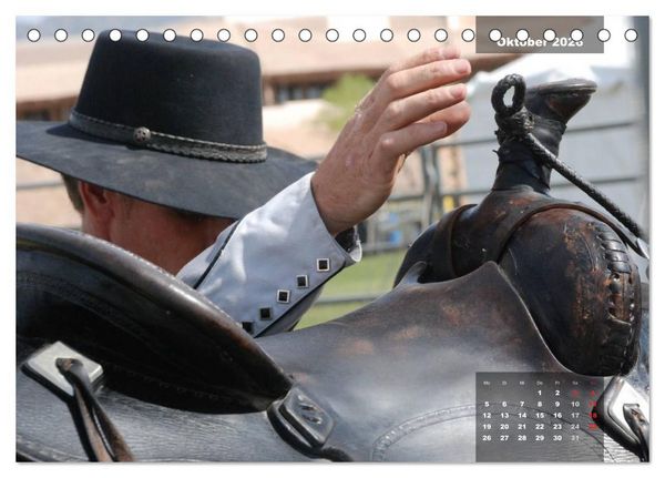 Produktbild: Faszination Rodeo (Tischkalender 2026 DIN A5 quer), CALVENDO Monatskalender