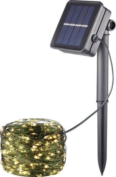 WS-SL05 200L Solar-Lichterkette LED 0.6W Grün