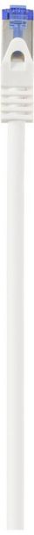 Produktbild: Renkforce RF-6830456 RJ45 Patchkabel CAT 6a S/FTP 5.00m Wei&szlig; 1St.