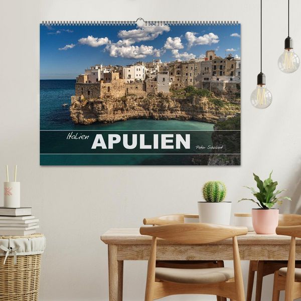 Produktbild: Italien - Apulien (Wandkalender 2026 DIN A2 quer), CALVENDO Monatskalender