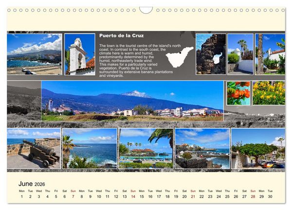 Produktbild: Enchanting Tenerife (Wall Calendar 2026 DIN A3 landscape), CALVENDO 12 Month Wall Calendar