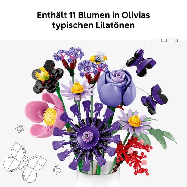 Produktbild: LEGO Botanicals & LEGO Editions Olivia Rodrigos Blumenstrau&szlig; Set 11507