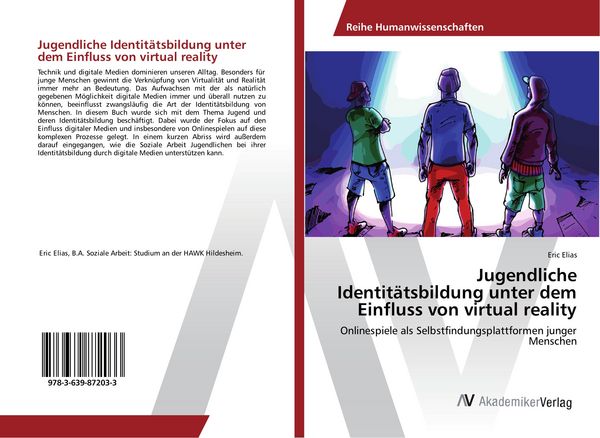Produktbild: Jugendliche Identit&auml;tsbildung unter dem Einfluss von virtual reality
