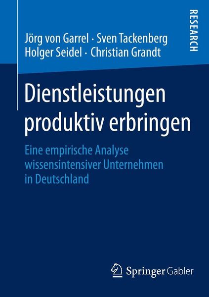 Produktbild: Dienstleistungen produktiv erbringen
