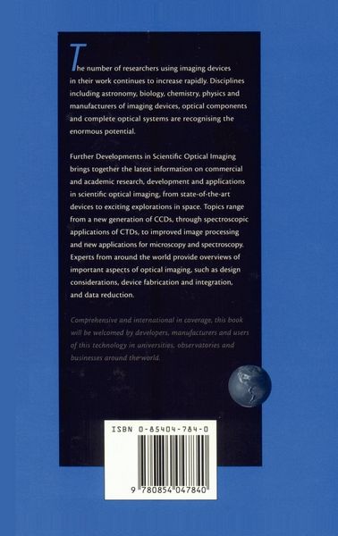 Produktbild: Further Developments in Scientific Optical Imaging