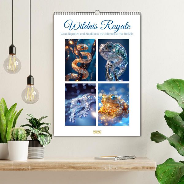 Produktbild: Wildnis Royale (Wandkalender 2026 DIN A2 hoch), CALVENDO Monatskalender