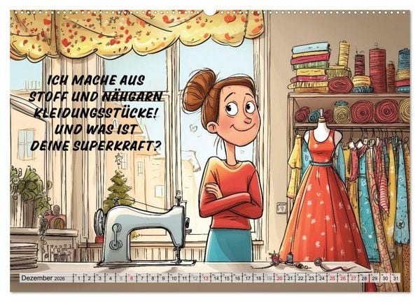 Produktbild: Fr&ouml;hlich eingef&auml;delt (Wandkalender 2026 DIN A2 quer), CALVENDO Monatskalender