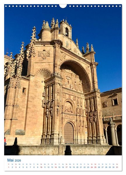 Produktbild: Salamanca. Die goldene Stadt am Tormes (Wandkalender 2026 DIN A3 hoch), CALVENDO Monatskalender