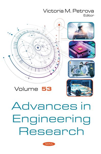 Produktbild: Advances in Engineering Research. Volume 53