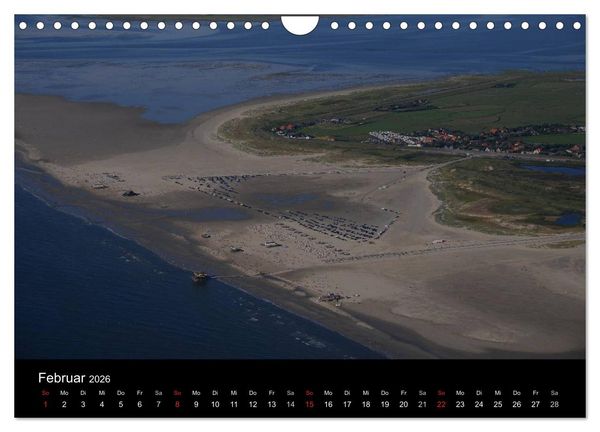 Produktbild: Die Nordseek&uuml;ste (Wandkalender 2026 DIN A4 quer), CALVENDO Monatskalender