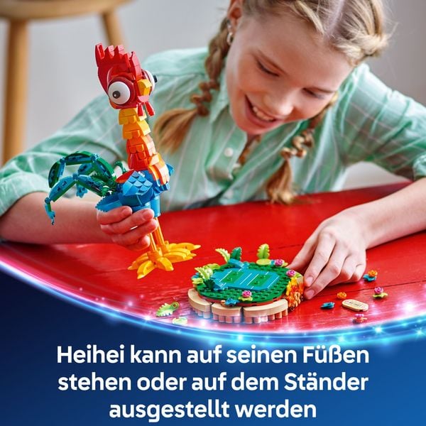 LEGO ǀ Disney Vaiana 2 Heihei - Spielset mit baubarer Tierfigur - 43272