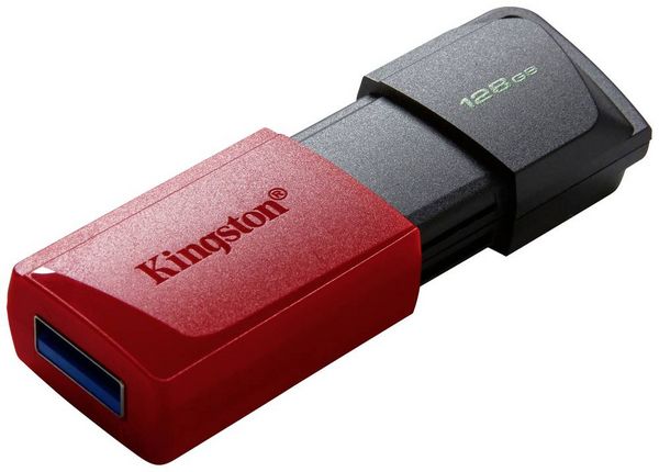 Produktbild: Kingston Kingston DataTraveler Exodia M - USB-Fla USB-Stick Retail 128 GB Schwarz/Blau DTXM/128GB USB-A (USB 3.2 Gen 1)