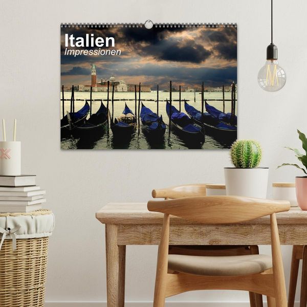 Produktbild: Italien &bull; Impressionen (Wandkalender 2026 DIN A3 quer), CALVENDO Monatskalender