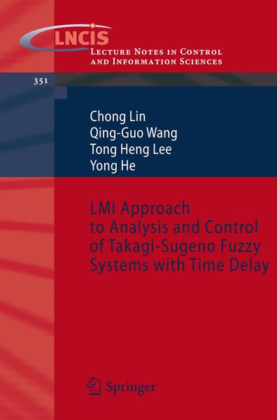 Produktbild: LMI Approach to Analysis and Control of Takagi-Sugeno Fuzzy Systems with Time Delay
