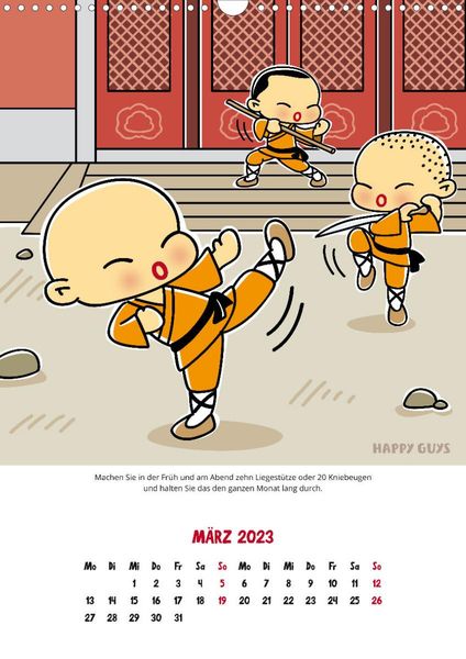 Happiness 2023 (Wandkalender 2023 DIN A3 hoch)