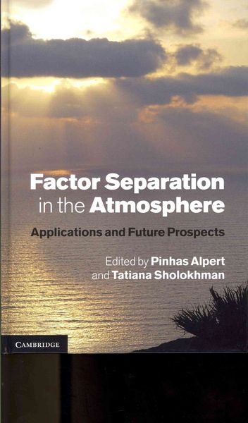 Produktbild: Factor Separation in the Atmosphere