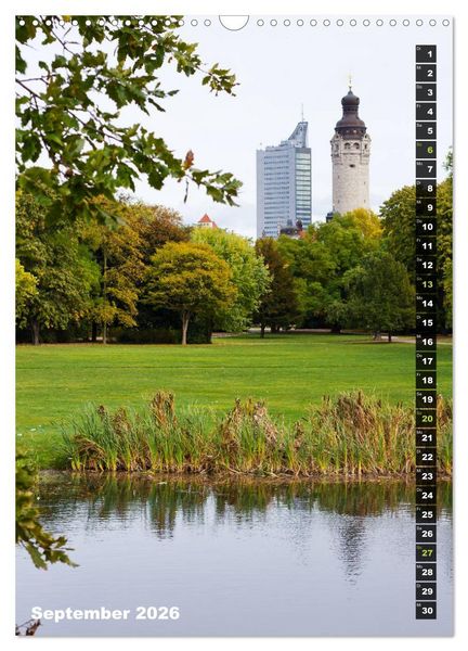 Produktbild: Mein Leipzig (Wandkalender 2026 DIN A3 hoch), CALVENDO Monatskalender