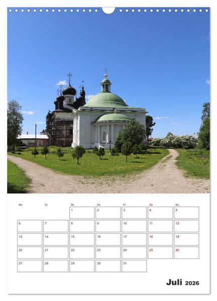 Produktbild: Russland - Terminplaner (Wandkalender 2026 DIN A3 hoch), CALVENDO Monatskalender