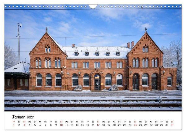 Produktbild: Gelnhausen Meerholz und Hailer (Wandkalender 2027 DIN A3 quer), CALVENDO Monatskalender