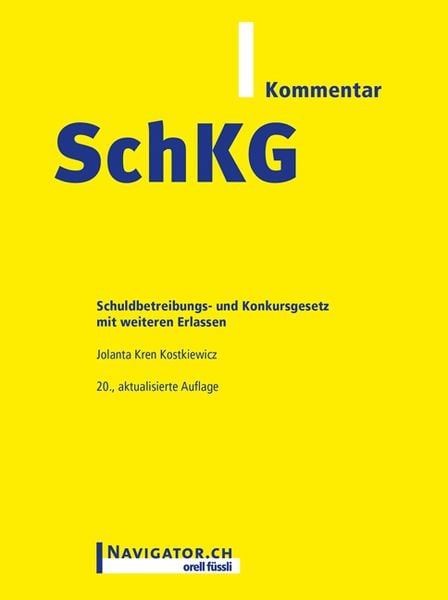 Produktbild: SchKG Kommentar