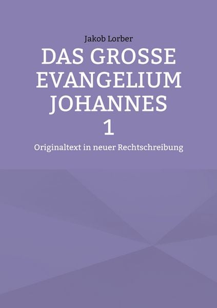 Produktbild: Das gro&szlig;e Evangelium Johannes 1