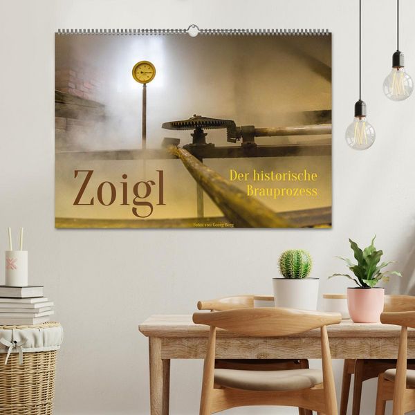 Produktbild: Zoigl. Der historische Brauprozess (Wandkalender 2026 DIN A2 quer), CALVENDO Monatskalender