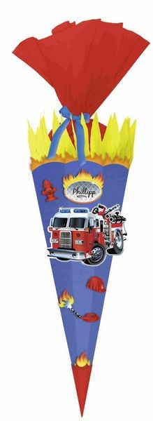 Schultüten-Bastelset Easy Line 'Feuerwehr'