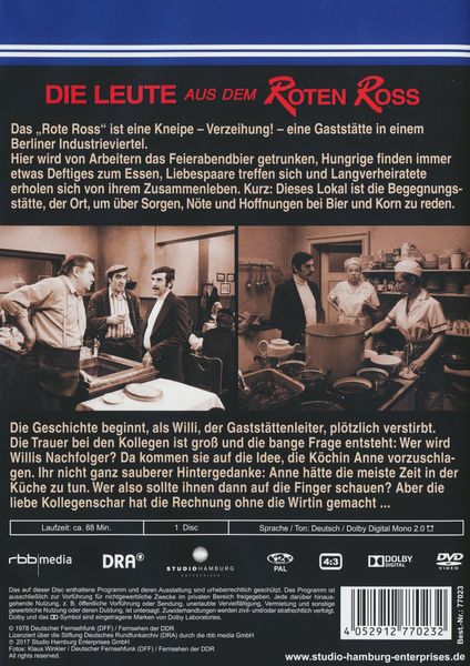 Produktbild: Die Leute aus dem Roten Ross - DDR TV-Archiv